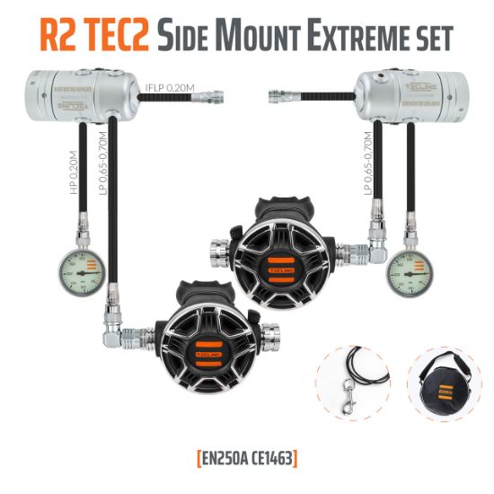 Tecline R 2 TEC2 Side Mount Extreme Set