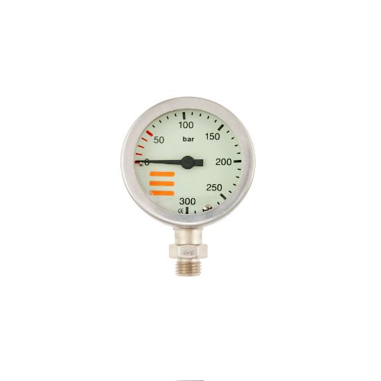 Tecline Manometer ø52mm nikkel