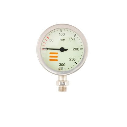 Tecline Manometer ø63mm - Nikkel