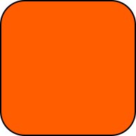 Neon orange 1946